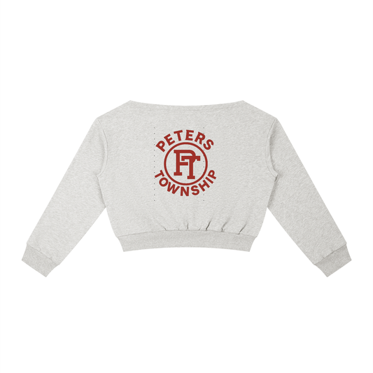Women's Off-Shoulder Sweatshirt
